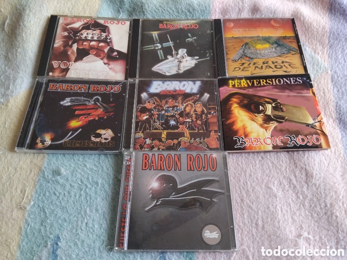 CDs de M&uacute;sica: Lote Baron Rojo Cds muy dificiles