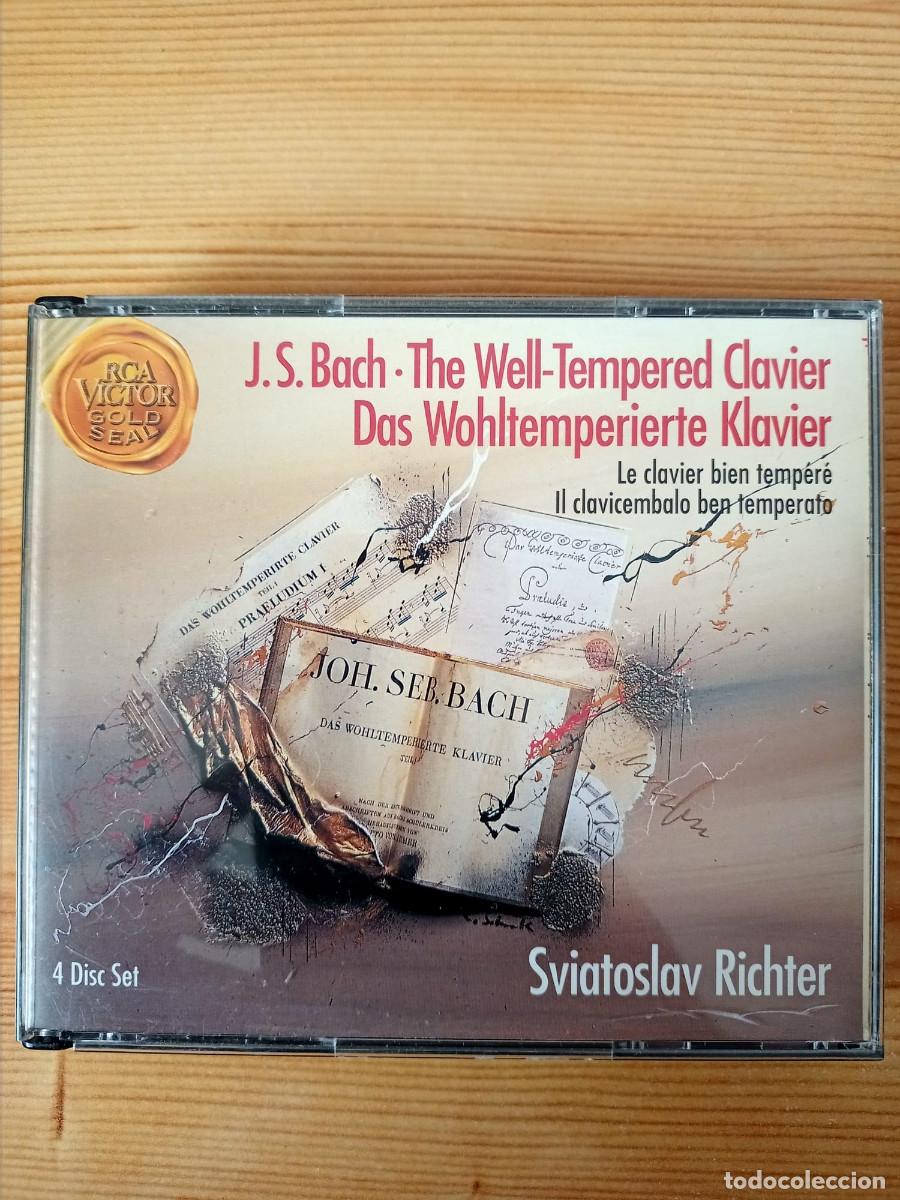 CD di Musica: Bach: Das Wohltemperierte Klavier - Sviatoslav Richter - 4 CD RCA Gold Seal GD60949