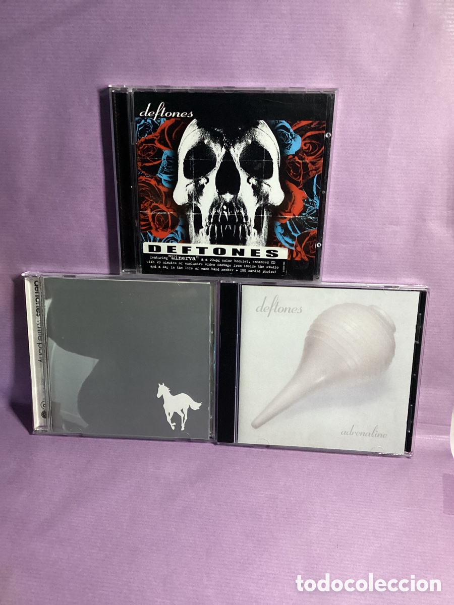 CDs de M&uacute;sica: Lote 3 Discos - Deftones