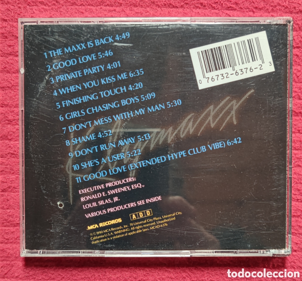 CDs de m&uacute;sica: KLYMAXX: The maxx is back. Cd 1990 MCA Records. - Foto 2