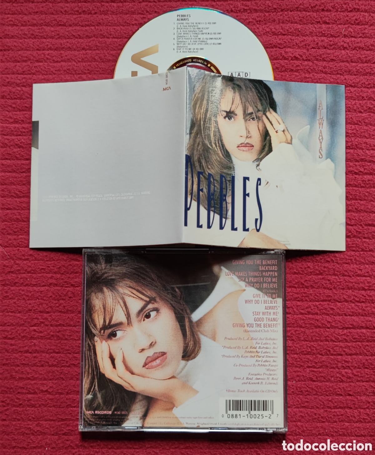 CDs de M&uacute;sica: PEBBLES: Always. Cd 1990, MCA Records.