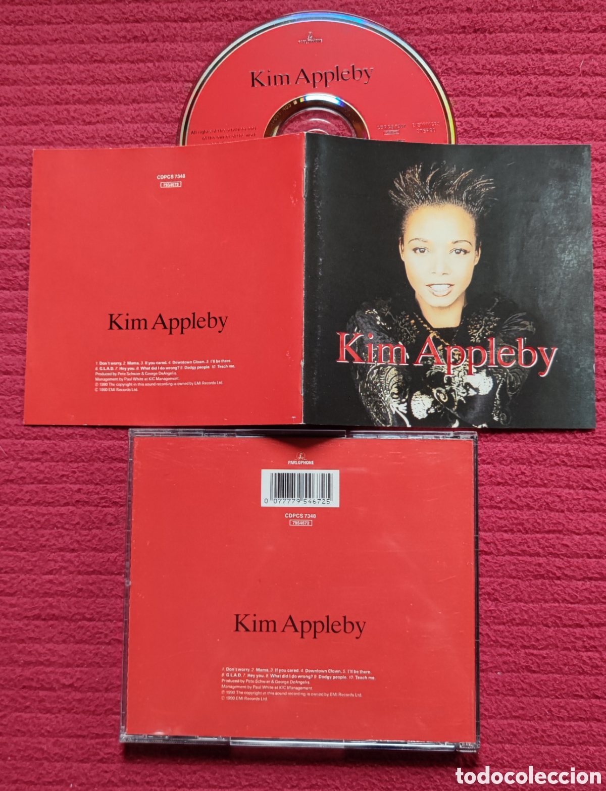 CDs de Musique: KIM APPLEBY: s/t. Cd 1990, EMI Records.