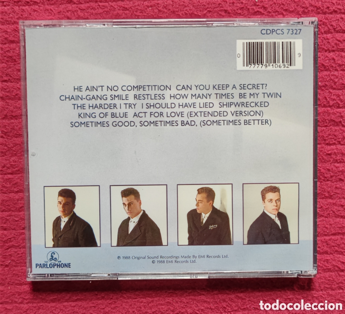 CDs de m&uacute;sica: BROTHER BEYOND: Get Even. Cd 1988 EMI Records. - Foto 2