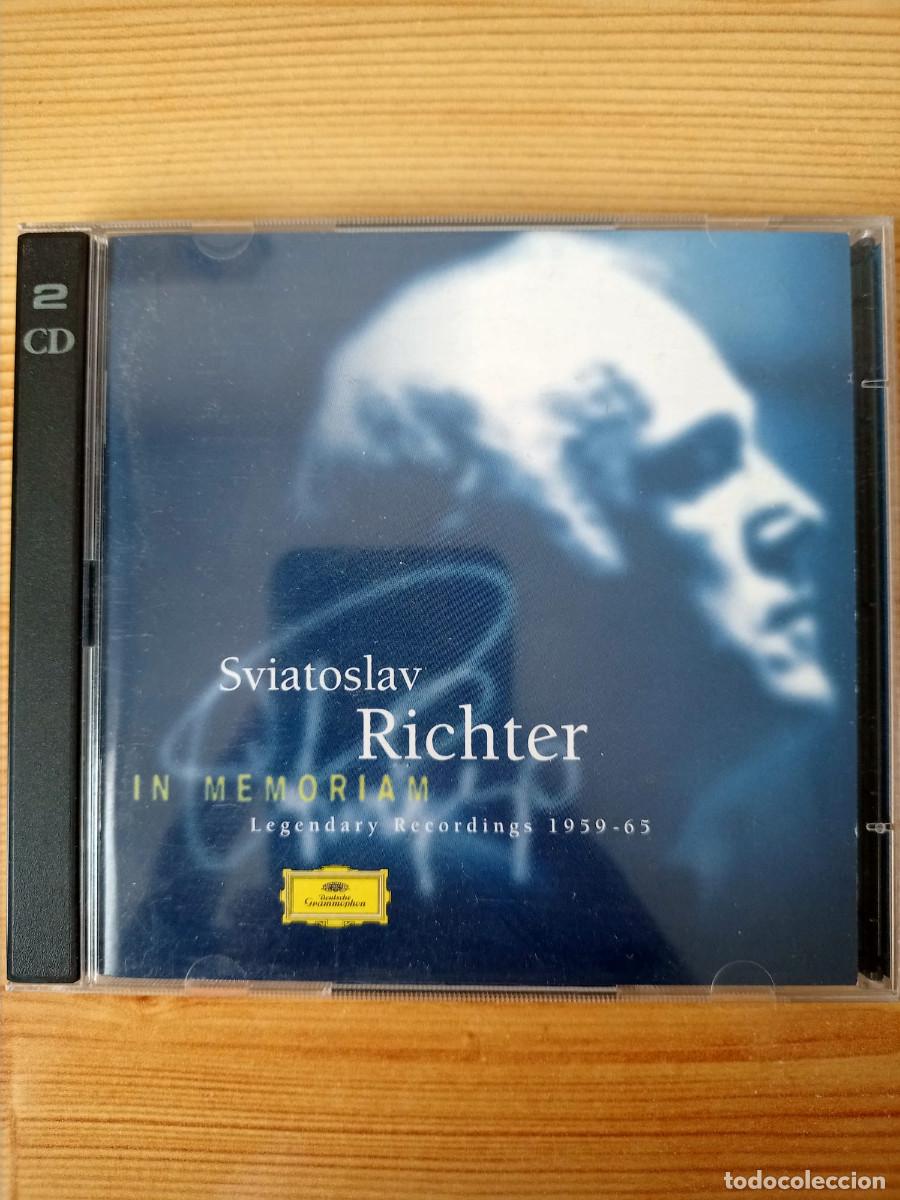 CDs de M&uacute;sica: Sviatoslav Richter: In Memoriam - Legendary Recordings 1959-1965 - 2 CD Deutsche Grammophon 457 667-
