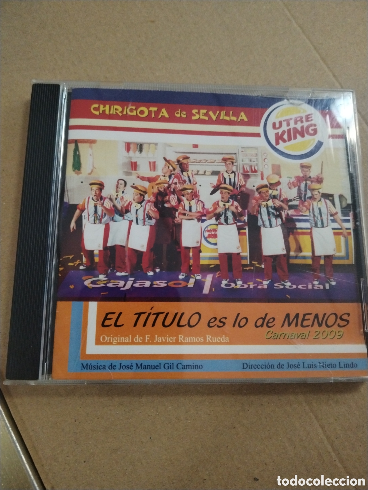 CDs de Musique: El t&iacute;tulo es lo de menos. Chirigota de Sevilla Carnaval 2009. CD