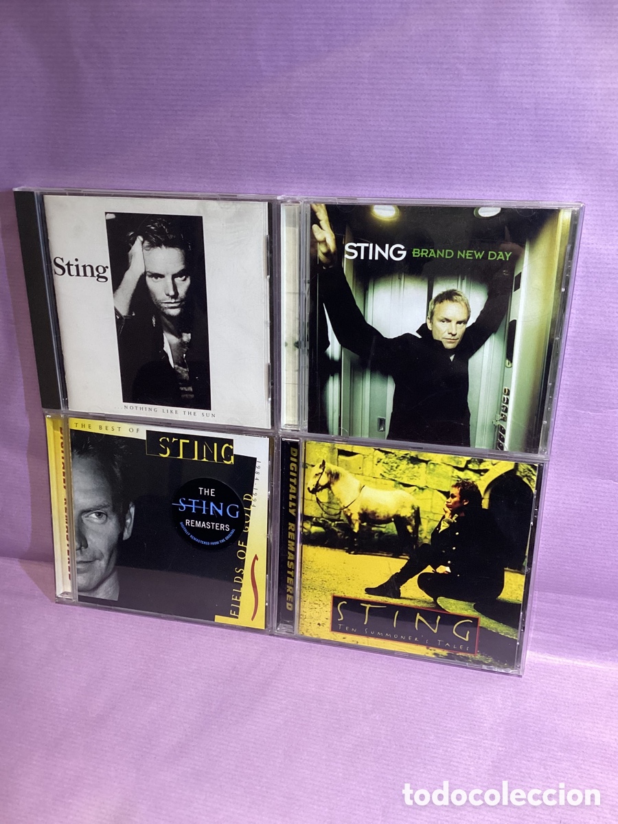 CDs de M&uacute;sica: Lote 4 Discos - Sting