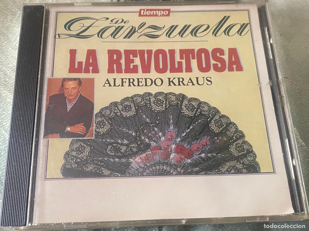 CDs de M&uacute;sica: 'Tiempo de Zarzuela - La Revoltosa'. Con Orquesta Manuel de Falla Alfredo Kraus. 1994. Buen estado.