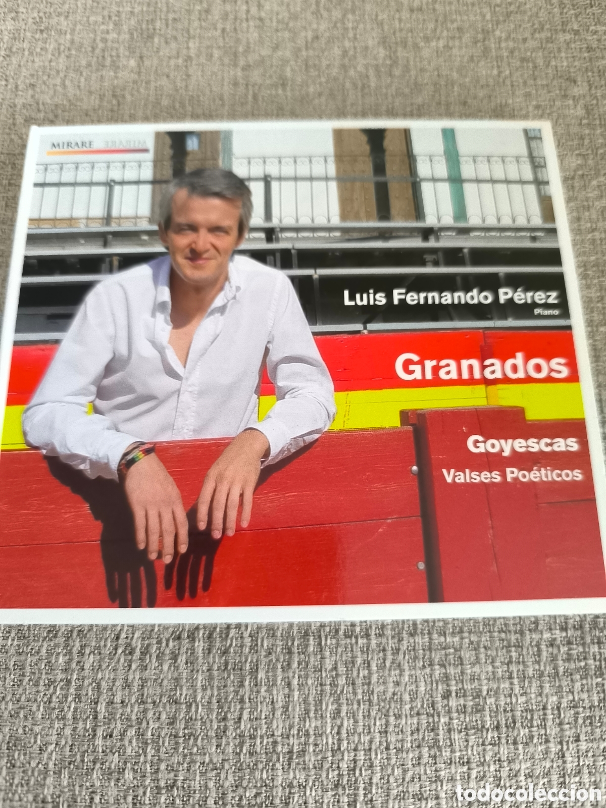 CDs de M&uacute;sica: CD &bull; Granados: Goyescas &middot; Valses Po&eacute;ticos &ndash; Luis Fernando P&eacute;rez &bull; Mirare