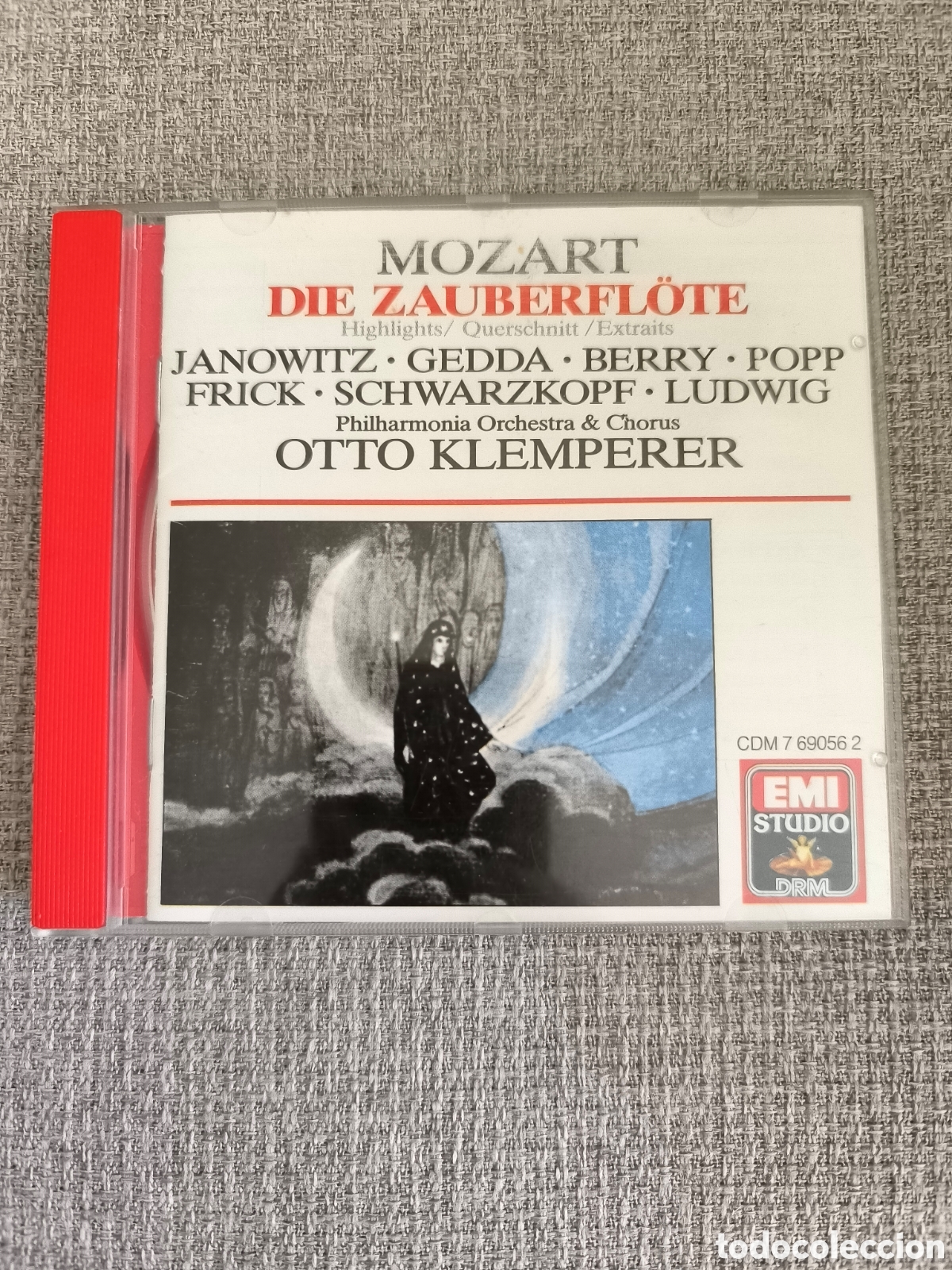 CDs de M&uacute;sica: Mozart &middot; Die Zauberfl&ouml;te (Highlights) &middot; Klemperer &middot; EMI
