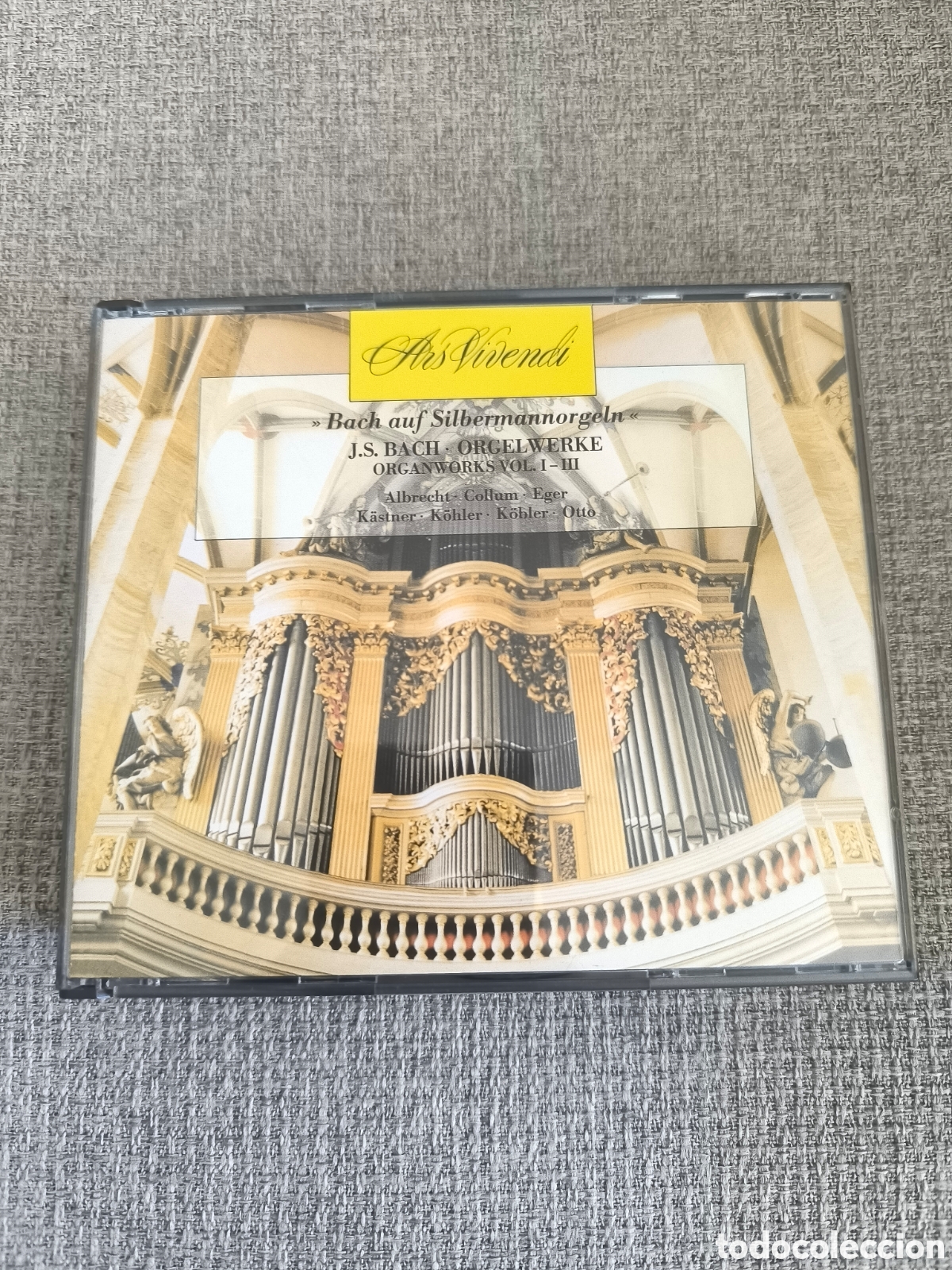 CDs de M&uacute;sica: J.S. Bach &ndash; Obras para &Oacute;rgano Vol. I&ndash;III &middot; 3 CDs &middot; Ars Vivendi