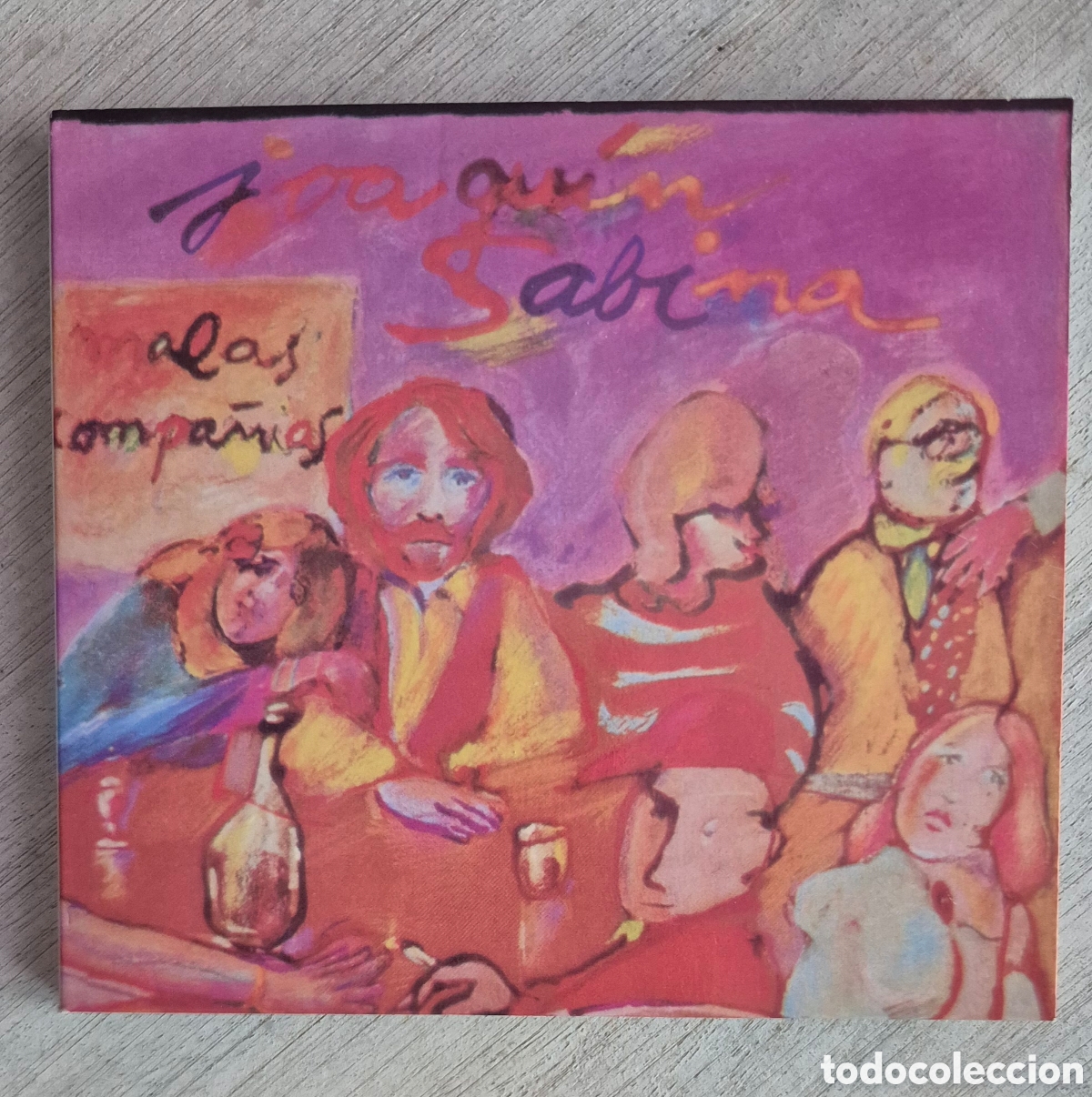 CDs de m&uacute;sica: Joaqu&iacute;n Sabina - Malas Compa&ntilde;ias - Foto 1