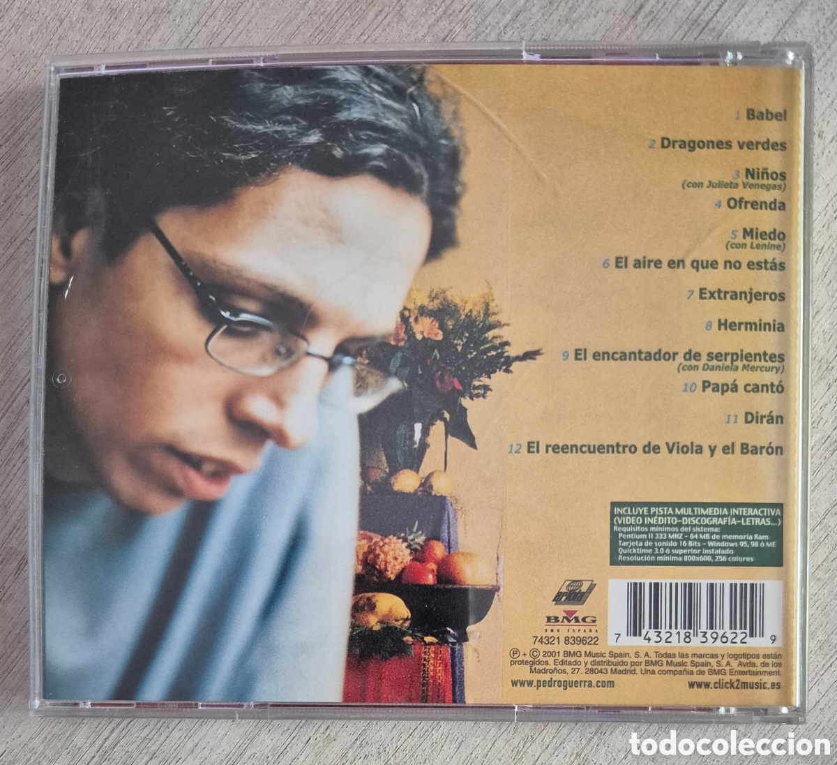 CDs de m&uacute;sica: Pedro Guerra - Ofrenda - Foto 2