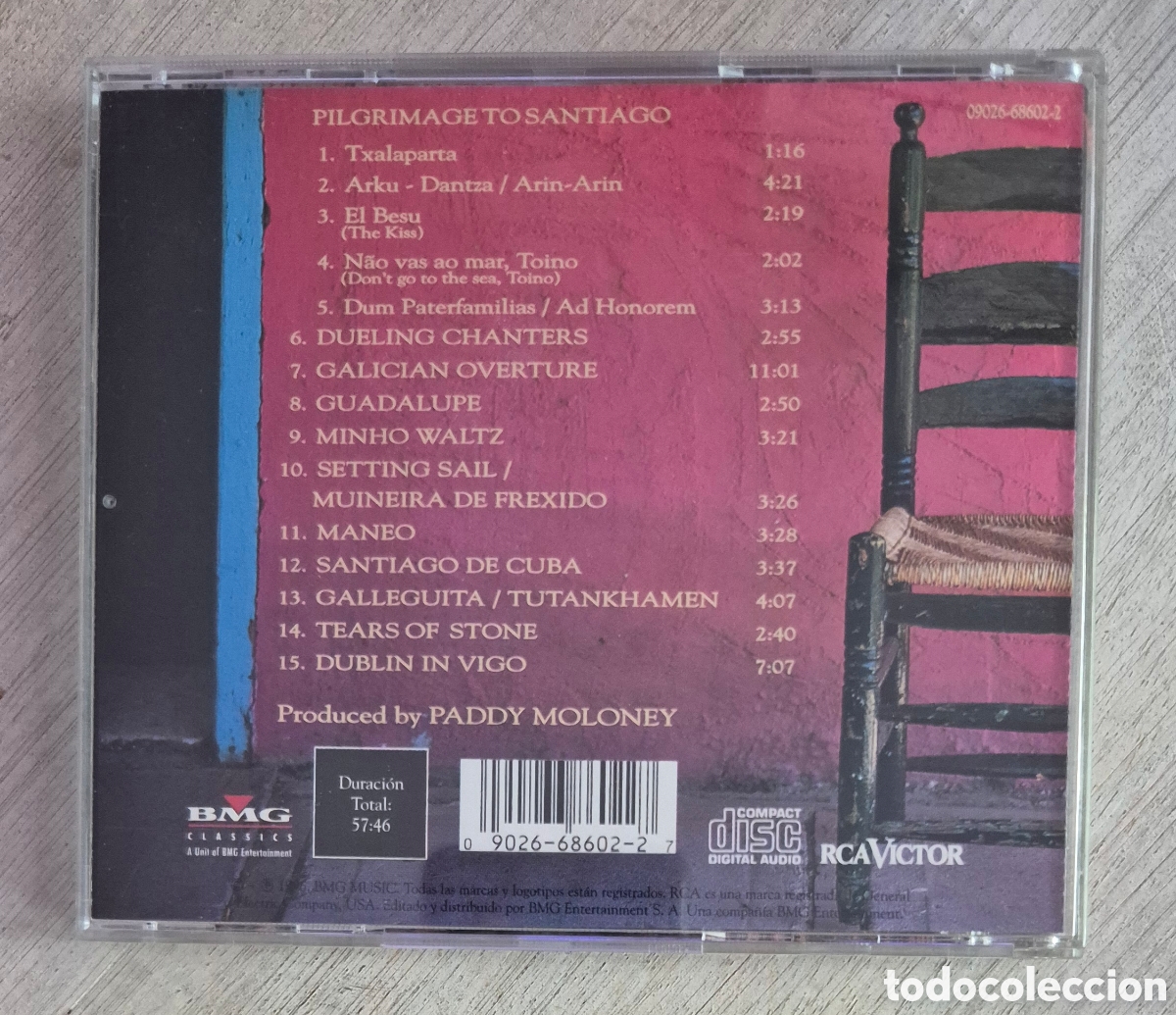 CDs de m&uacute;sica: The Chieftains - Santiago - Foto 2