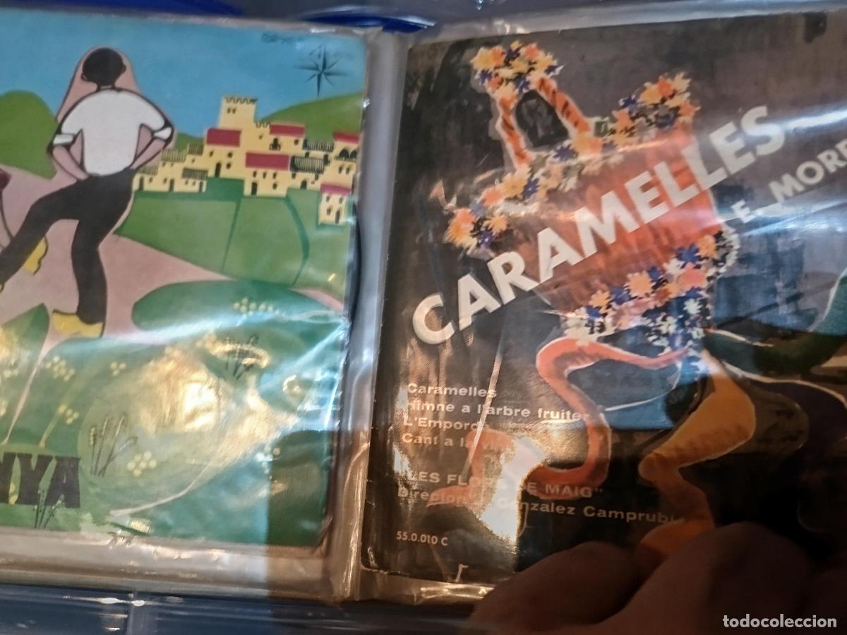 CDs de M&uacute;sica: Colecci&oacute;n vinilo 21 e ps singles Folklore catalan vasco aragones 1 album de regalo