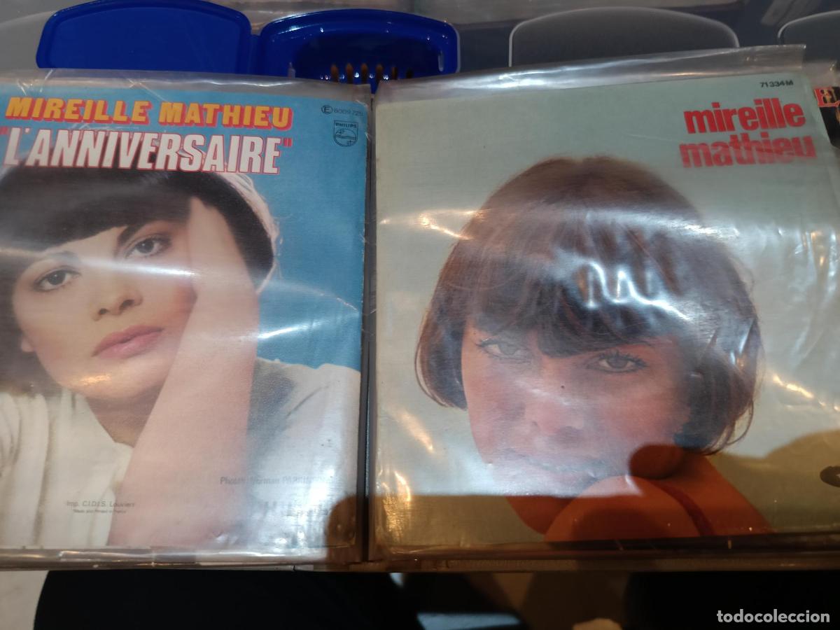 CDs de m&uacute;sica: Colecci&oacute;n vinilo de eps singles caracteristicos de MIREILLE MATHIEU - Foto 5