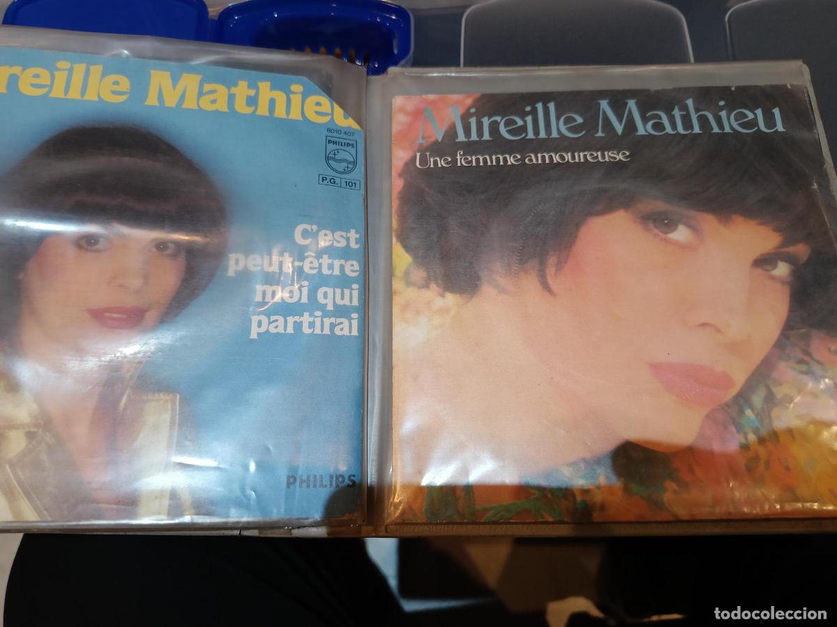 CDs de m&uacute;sica: Colecci&oacute;n vinilo de eps singles caracteristicos de MIREILLE MATHIEU - Foto 8