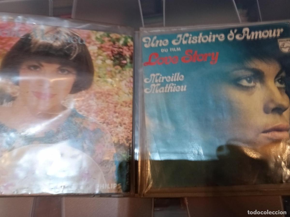 CDs de m&uacute;sica: Colecci&oacute;n vinilo de eps singles caracteristicos de MIREILLE MATHIEU - Foto 9