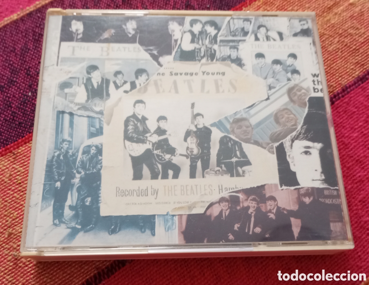 CDs de M&uacute;sica: Doble CD the beatles anthology con librito