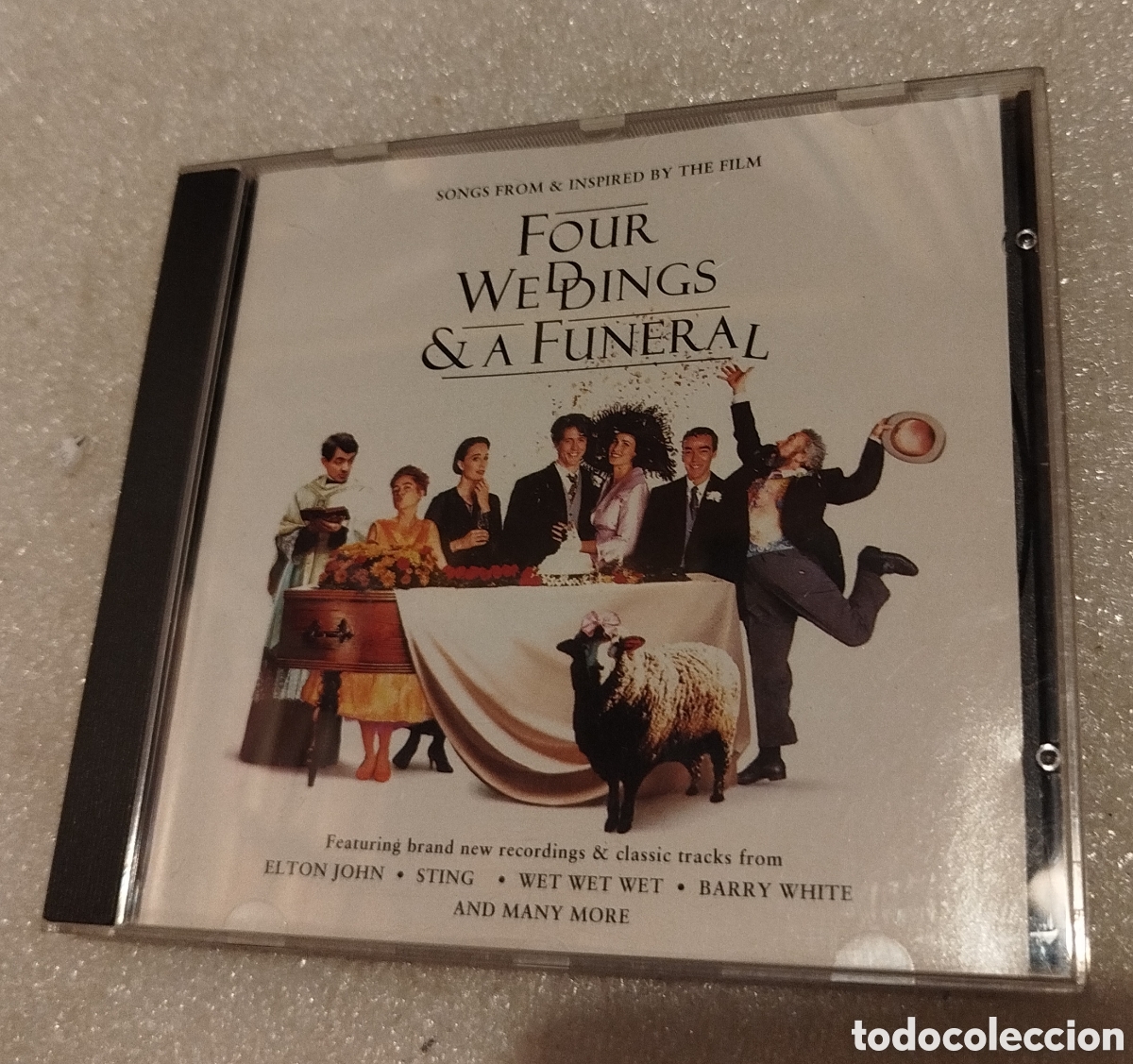CDs de M&uacute;sica: Four wedings and a funeral (Cuatro bodas y un funeral). BSO