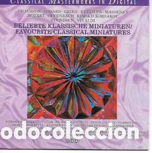 CDs de M&uacute;sica: Cd BELIEBTE KLASSISCHE MINIATUREN/ FAVOURITE CLASSICAL MINIATURES
