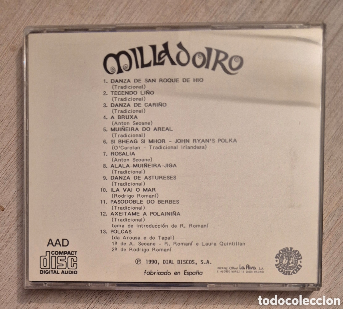 CDs de m&uacute;sica: Milladoiro - A Galicia de Maeloc - Foto 2