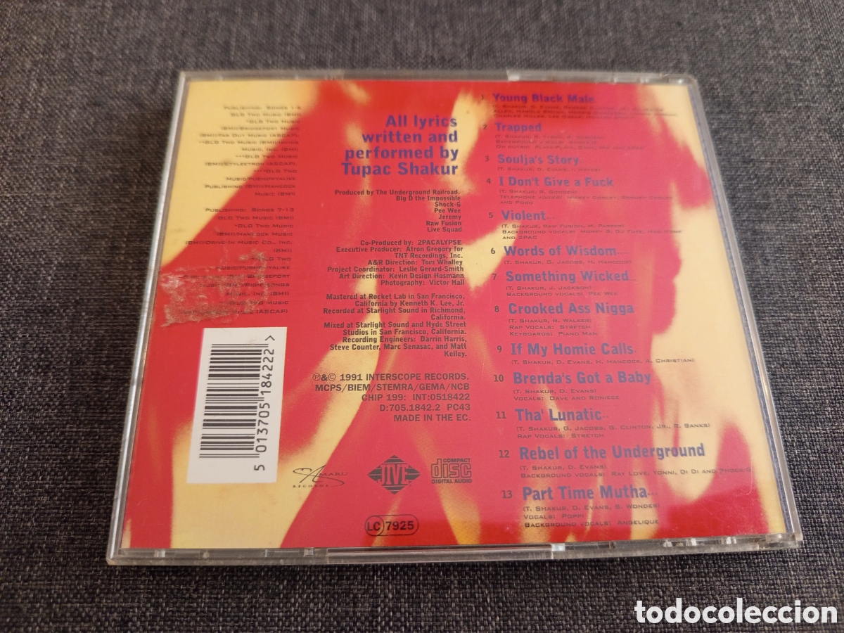 CDs de m&uacute;sica: 2PACALYPSE NOW (2 CD) 2PAC - Foto 4