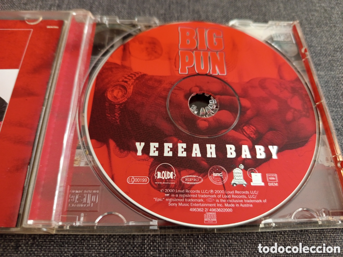 CDs de m&uacute;sica: BIG PUN. YEEEAH BABY (CD) - Foto 2