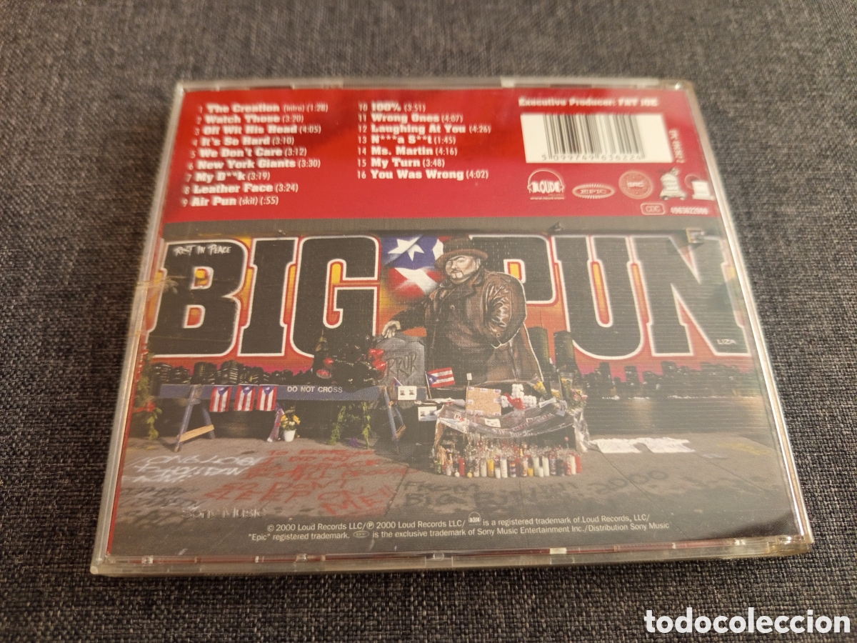 CDs de m&uacute;sica: BIG PUN. YEEEAH BABY (CD) - Foto 3