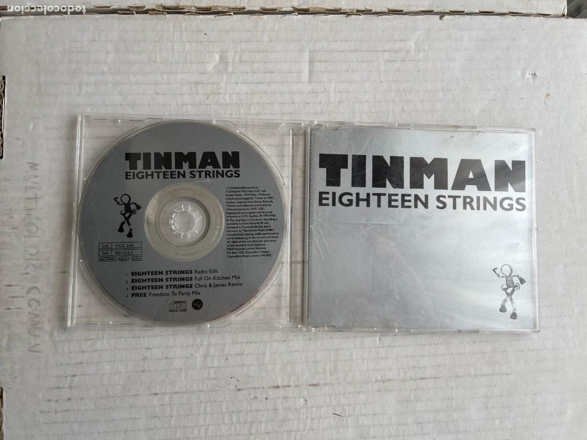 CDs de M&uacute;sica: TINMAN EIGHTEEN STRINGS - CD CAJA FINA KREATEN