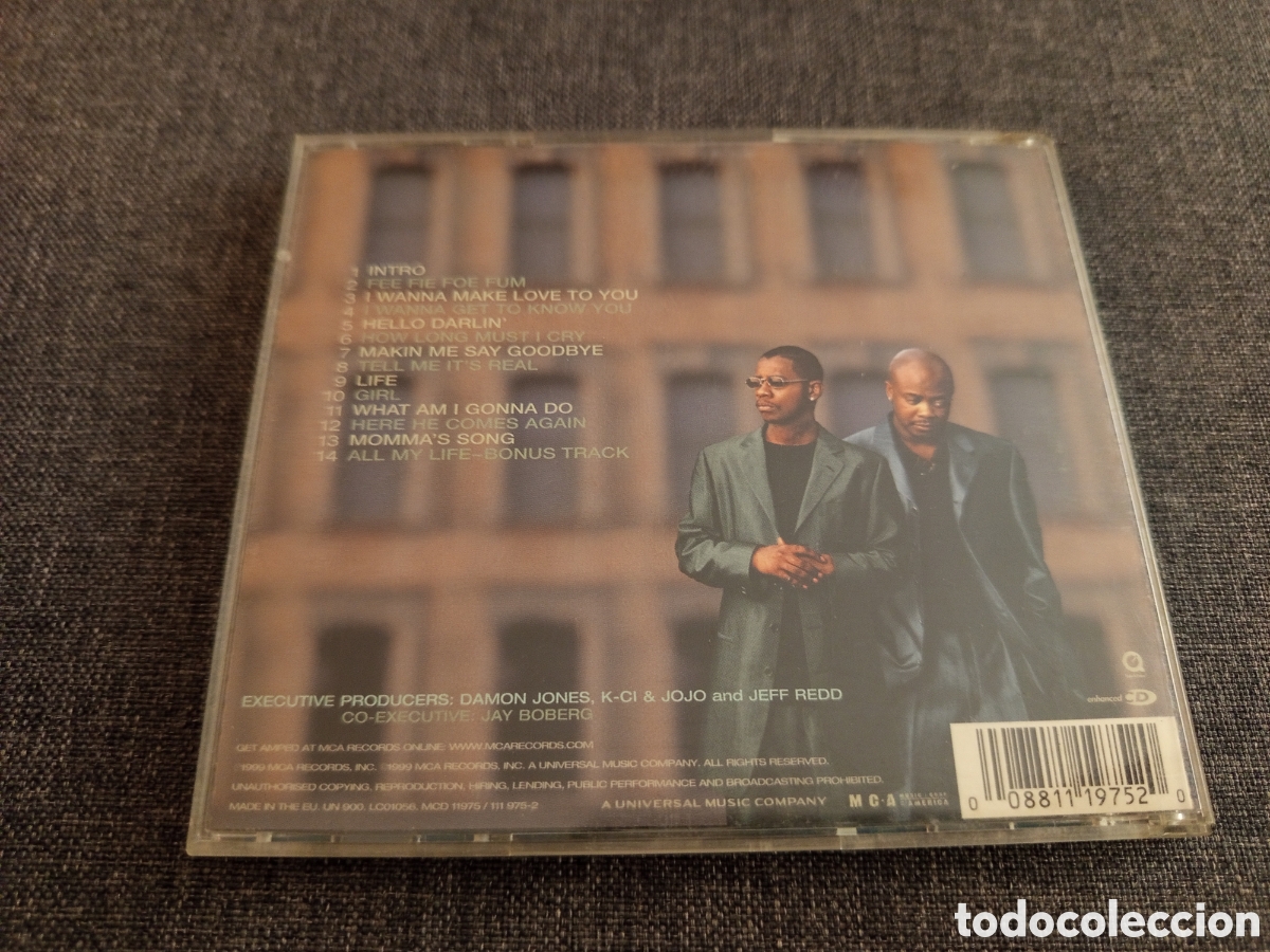 CDs de m&uacute;sica: K-CI & JOJO. ITS REAL (CD) - Foto 4