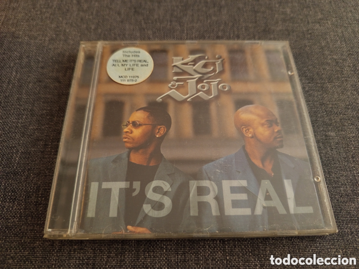CDs de m&uacute;sica: K-CI & JOJO. ITS REAL (CD) - Foto 1