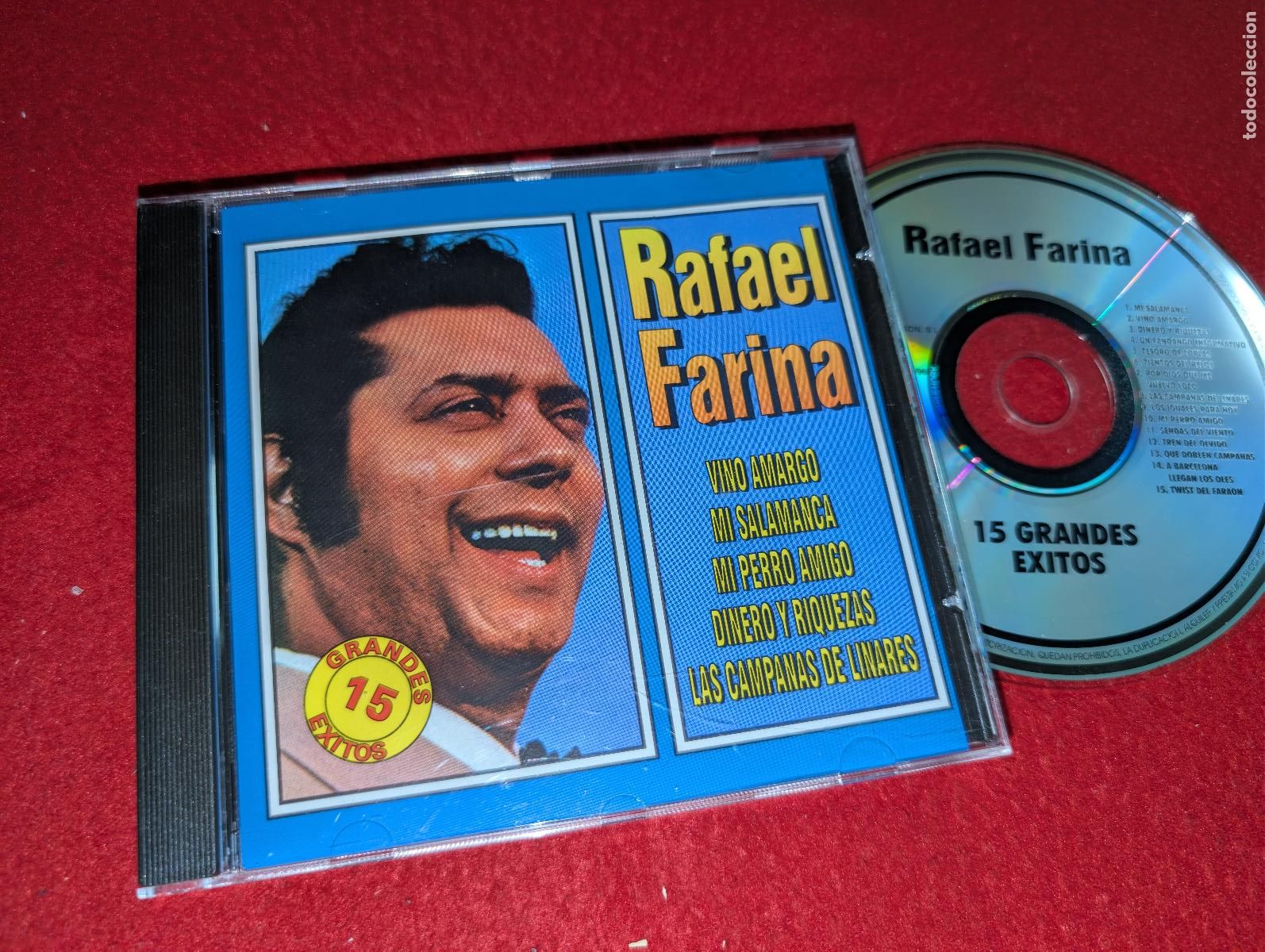 CDs de M&uacute;sica: RAFAEL FARINA 15 grandes exitos CD 1996