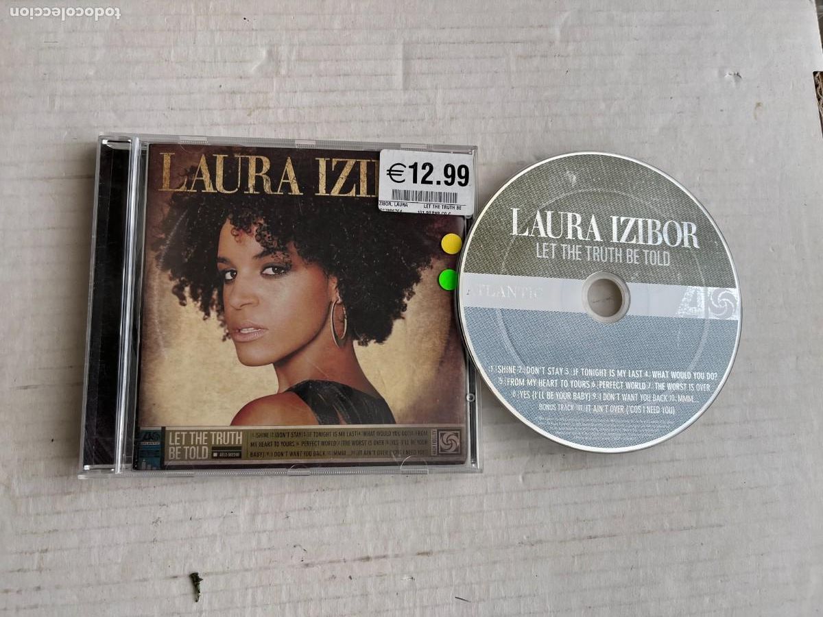 CDs de M&uacute;sica: LAURA IZIBOR LET THE TRUTH BE TOLD - CD MUSICA KREATEN