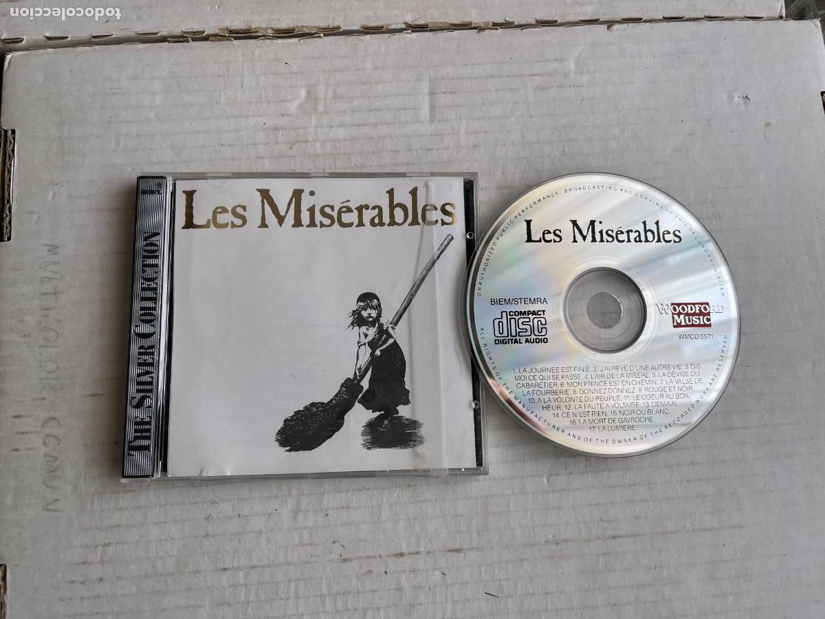 CDs de M&uacute;sica: LES MISERABLES CD MUSICA KREATEN