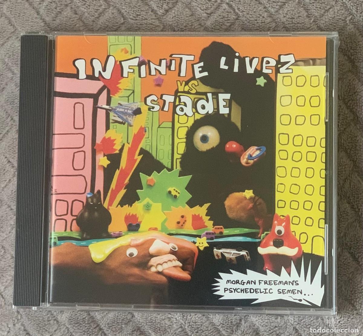 CDs de M&uacute;sica: Infinite Livez vs Stade &ndash; Morgan Freeman's Psychedelic Semen - NUEVO Y PRECINTADO