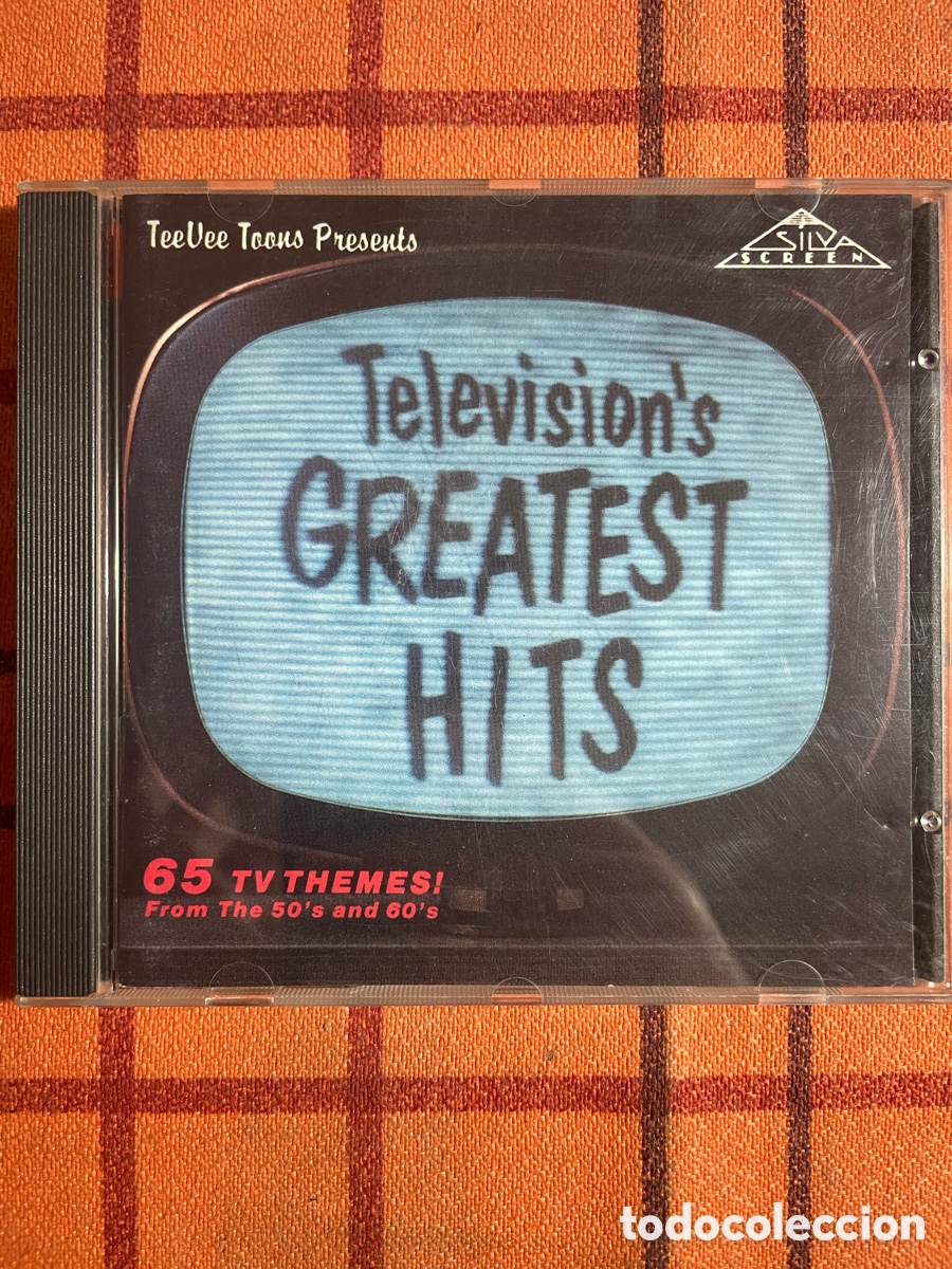 CDs de M&uacute;sica: CD &rdquo;Television's Greatest Hits&rdquo; | 65 sinton&iacute;as TV a&ntilde;os 50-60 | Star Trek, Batman, Los Picapiedra...