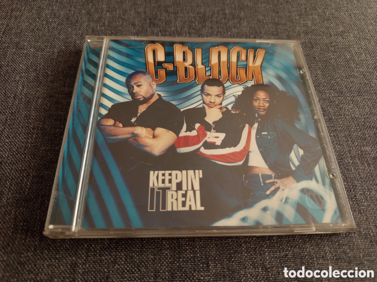 CDs de m&uacute;sica: C-BLOCK. KEEPIN IT REAL (CD) - Foto 1