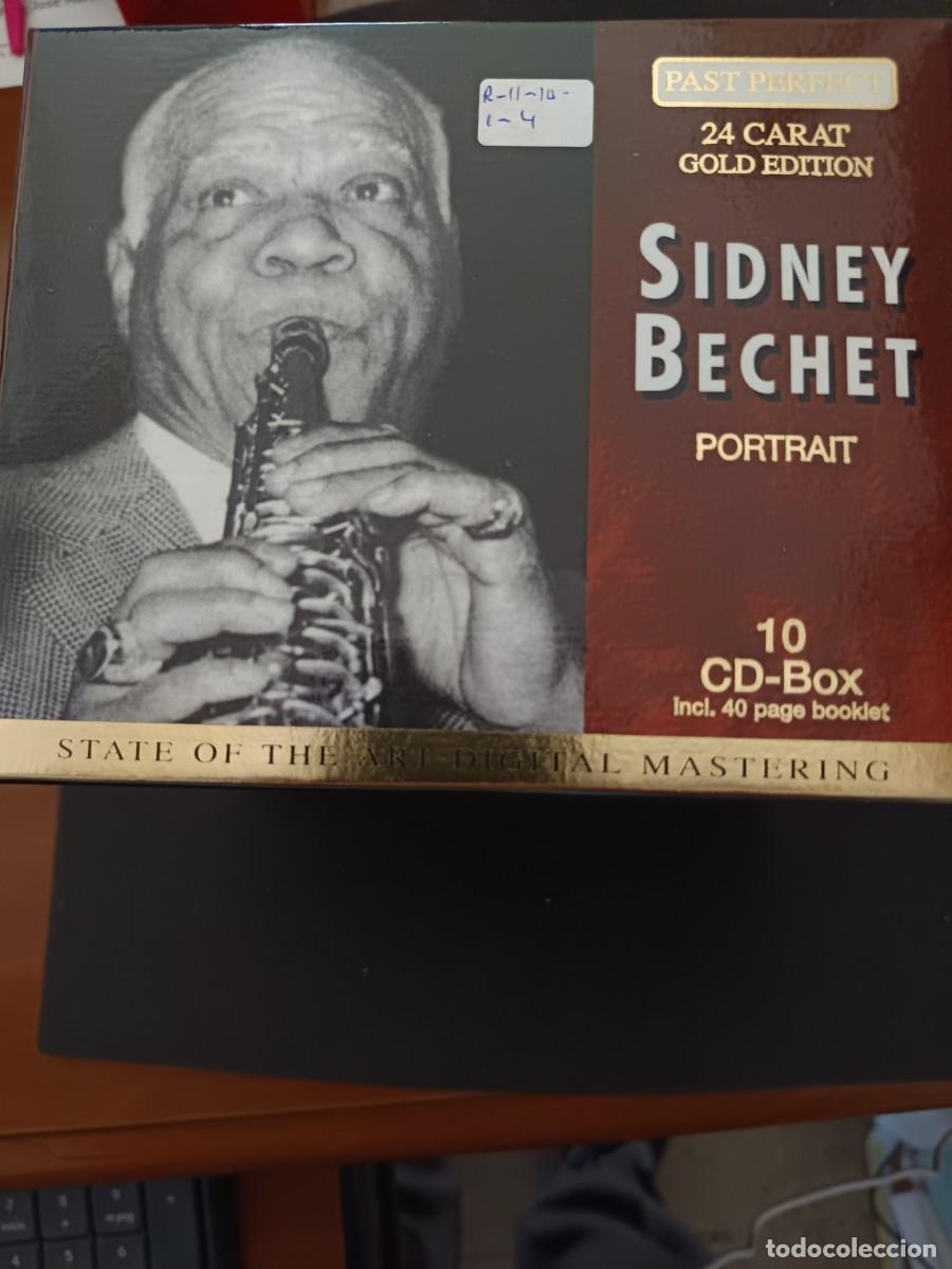 CDs de M&uacute;sica: 10 CD-BOX, INCL. 40 PAGE BOOKLET. SIDNEY BECHET PORTRAIT. PAST PERFECT. 24 CARAT GOLD EDITION