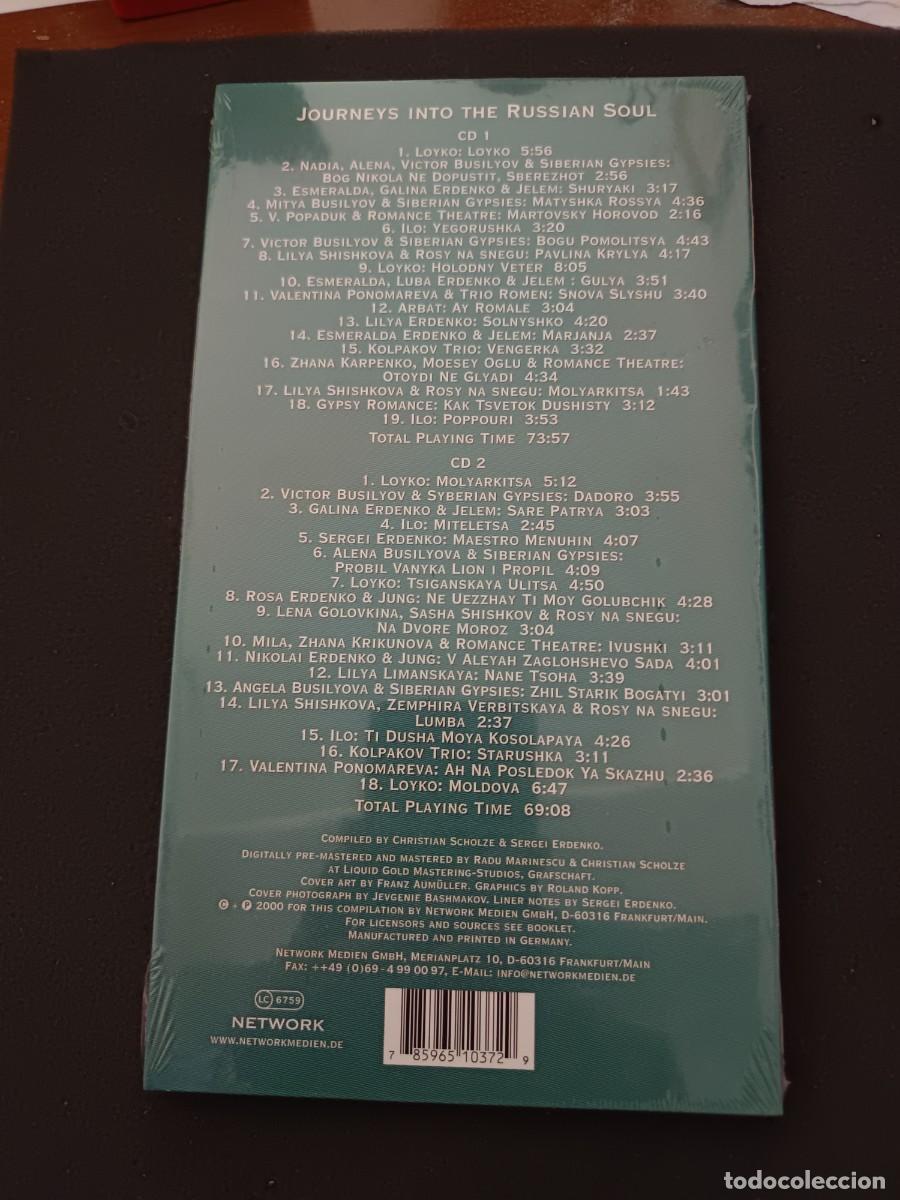 CDs de m&uacute;sica: 2 CD. RUSSIAN GYPSY SOUL. - Foto 2