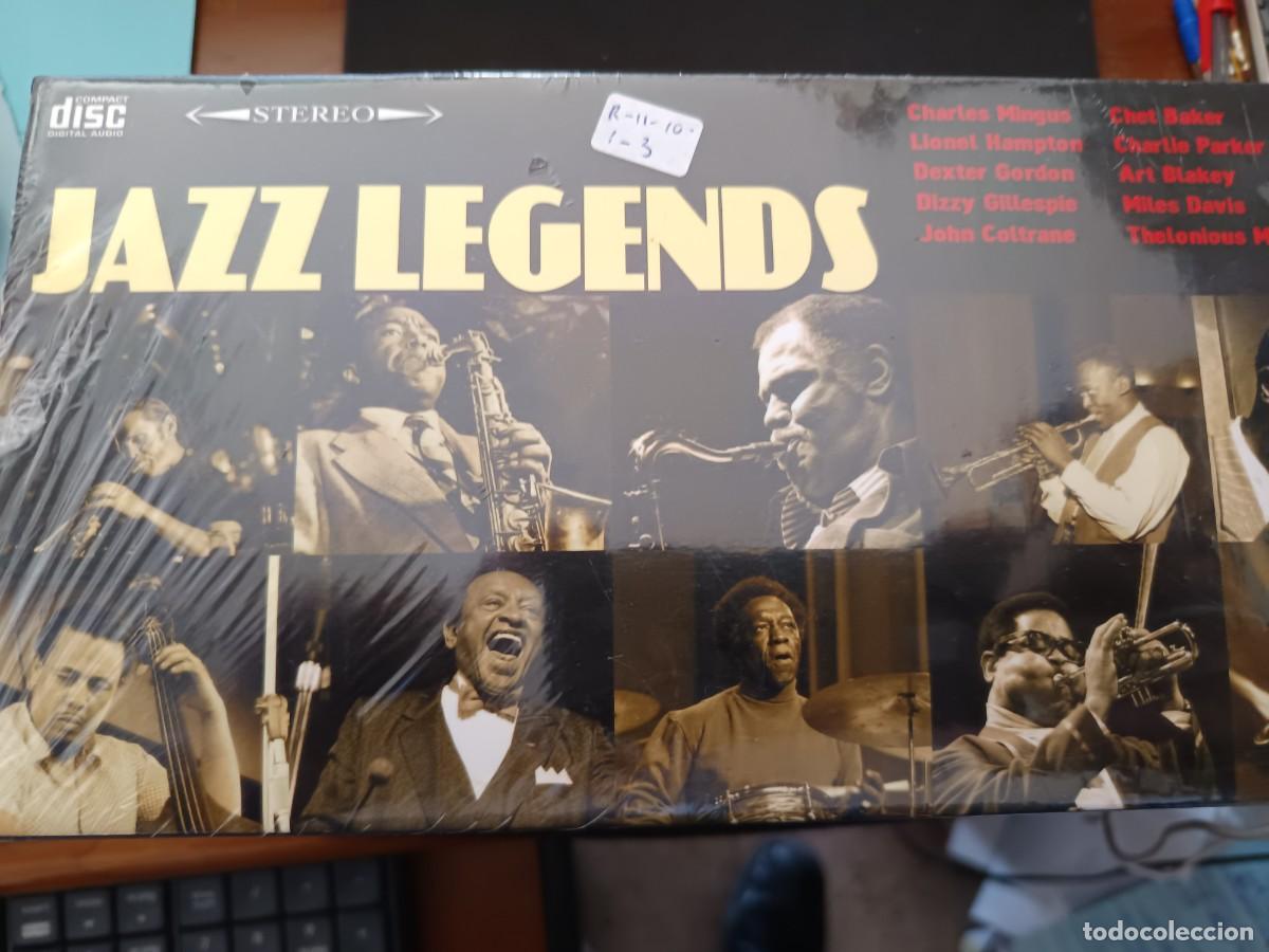 CDs de M&uacute;sica: 100 CD BOX. JAZZ LEGENDS. HOUSE OF JAZZ. CHARLES MINGUS, LIONEL HAMPTON, DEXTER GORDON Y OTROS