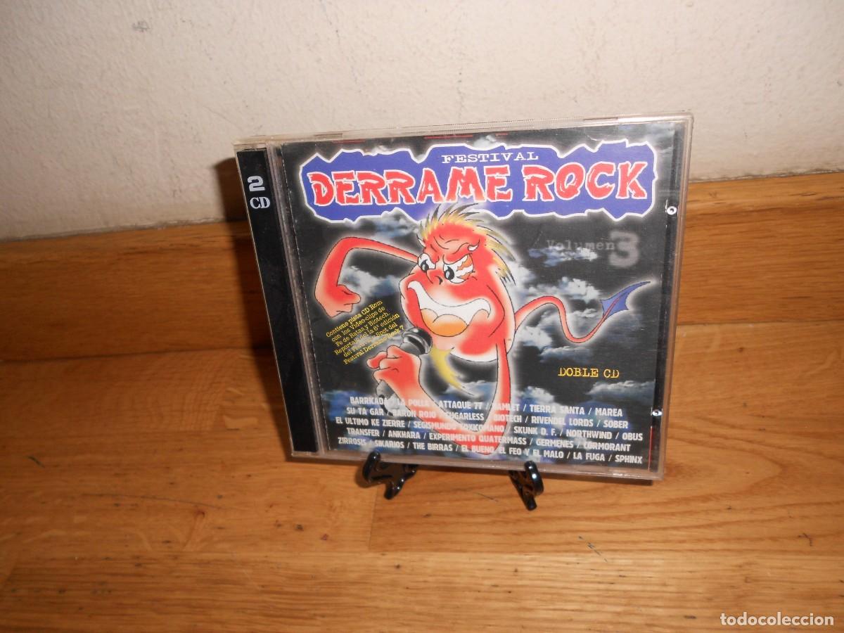 CDs de M&uacute;sica: FESTIVAL DERRAME ROCK volumen III / DERRAME de ROCK - 2 CDs - DISPONGO de mas CDs - 1&euro;y+