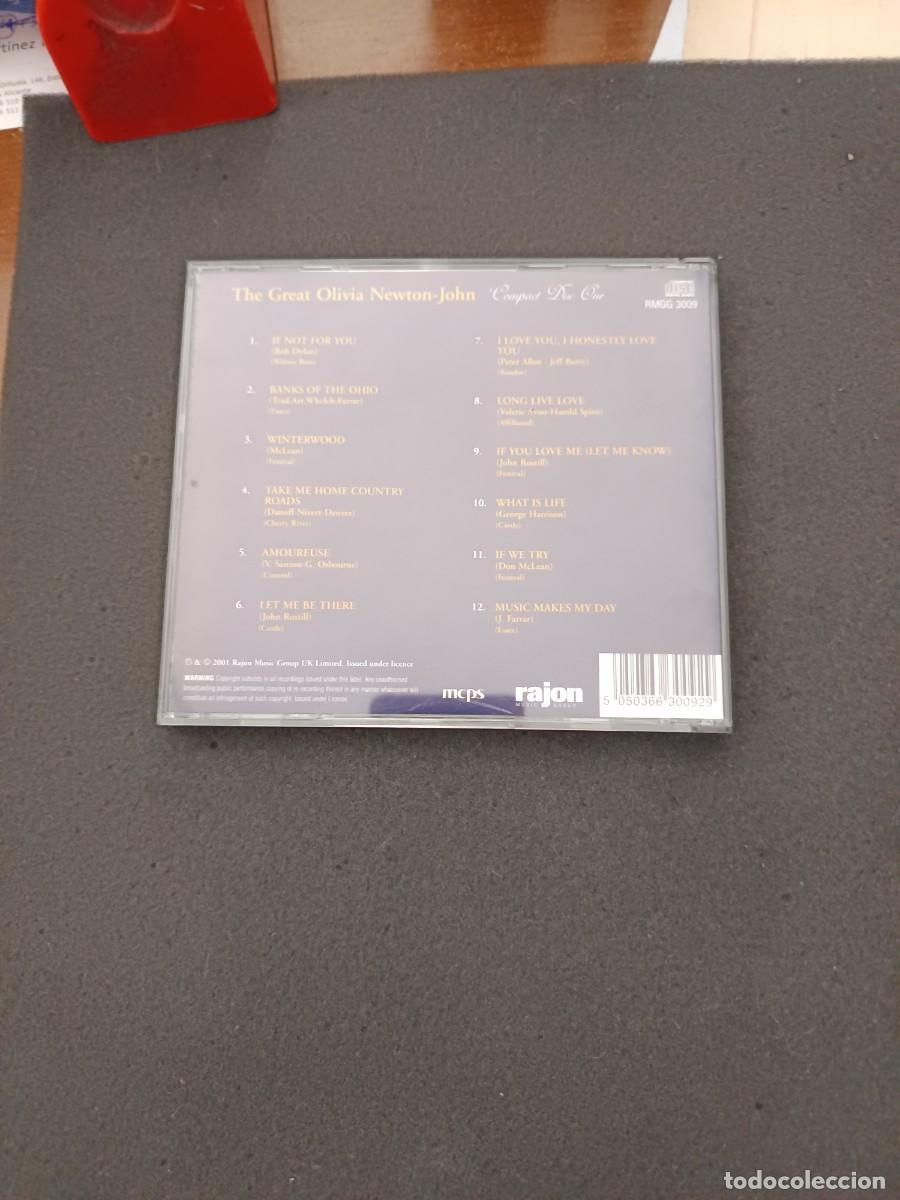 CDs de m&uacute;sica: 3 CD. THE GREAT OLIVIA NEWTON-JOHN - Foto 2