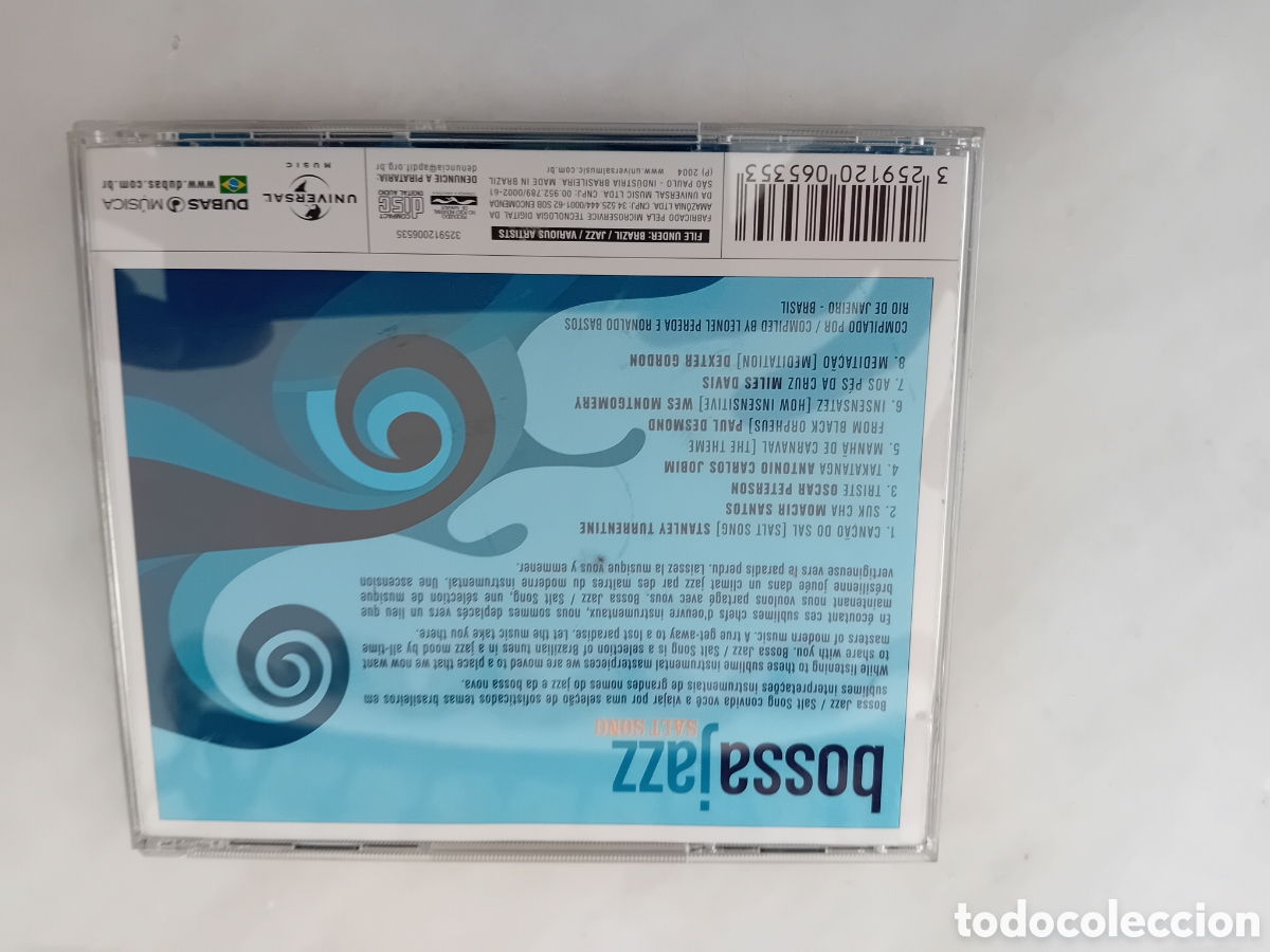 CDs de m&uacute;sica: Bossajazz salt song cd - Foto 2