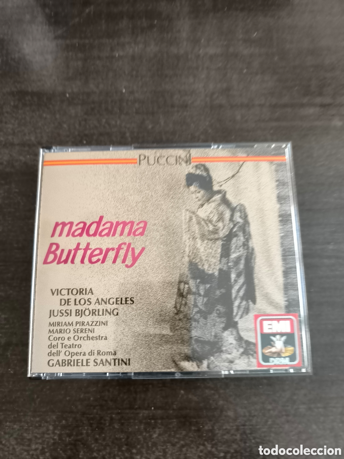 CDs de M&uacute;sica: Puccini: Madama Butterfly &mdash; Victoria de los &Aacute;ngeles, Jussi Bj&ouml;rling / Santini &mdash; 2 CD EMI