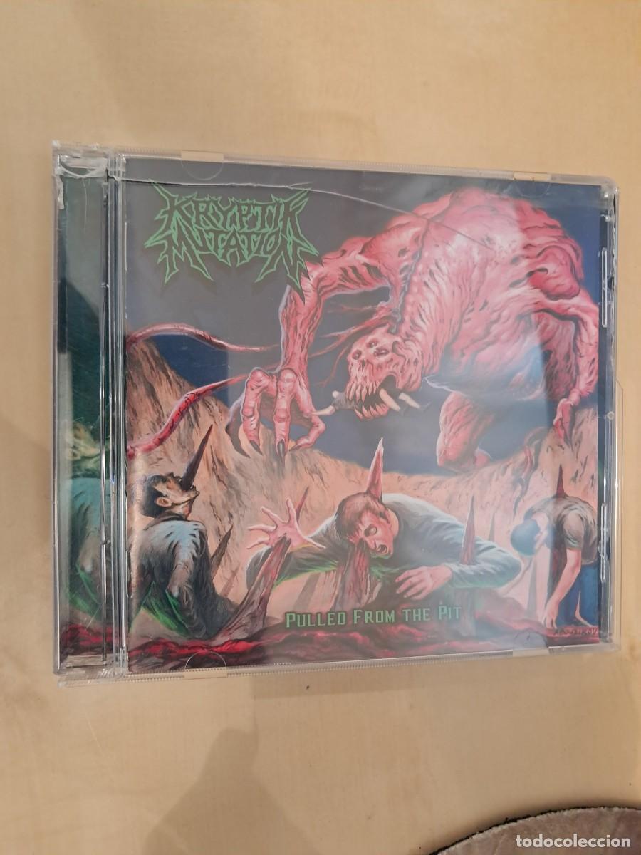 CDs de M&uacute;sica: Kryptik Mutaci&oacute;n , Pulled From The Pit , CD 2021 USA Limited Edition. Impecable. Thrash Death Metal