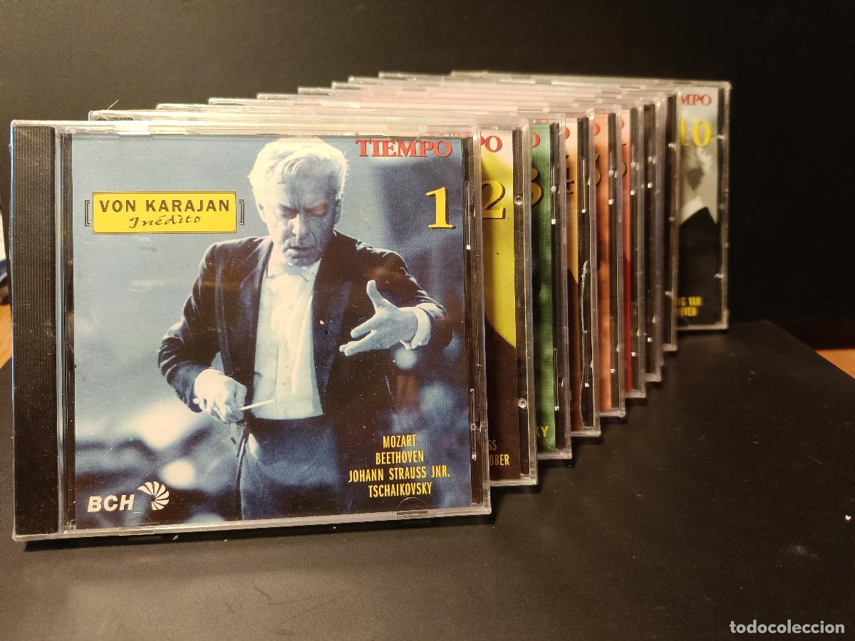 CDs de M&uacute;sica: VON KARAJAN INEDITO VOLUMENES DE 1 AL 10 10 CDS PEPETO