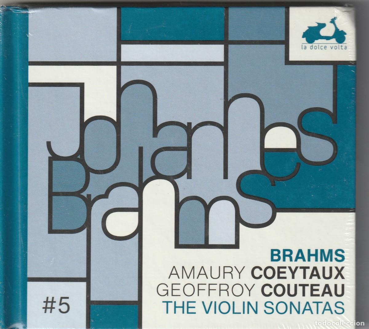 CDs de M&uacute;sica: BRAHMS - THE VIOLIN SONATAS (CD LA DOLCE VITA 2021) AMAURY COEYTAUX & GEFFROY COUTEAU