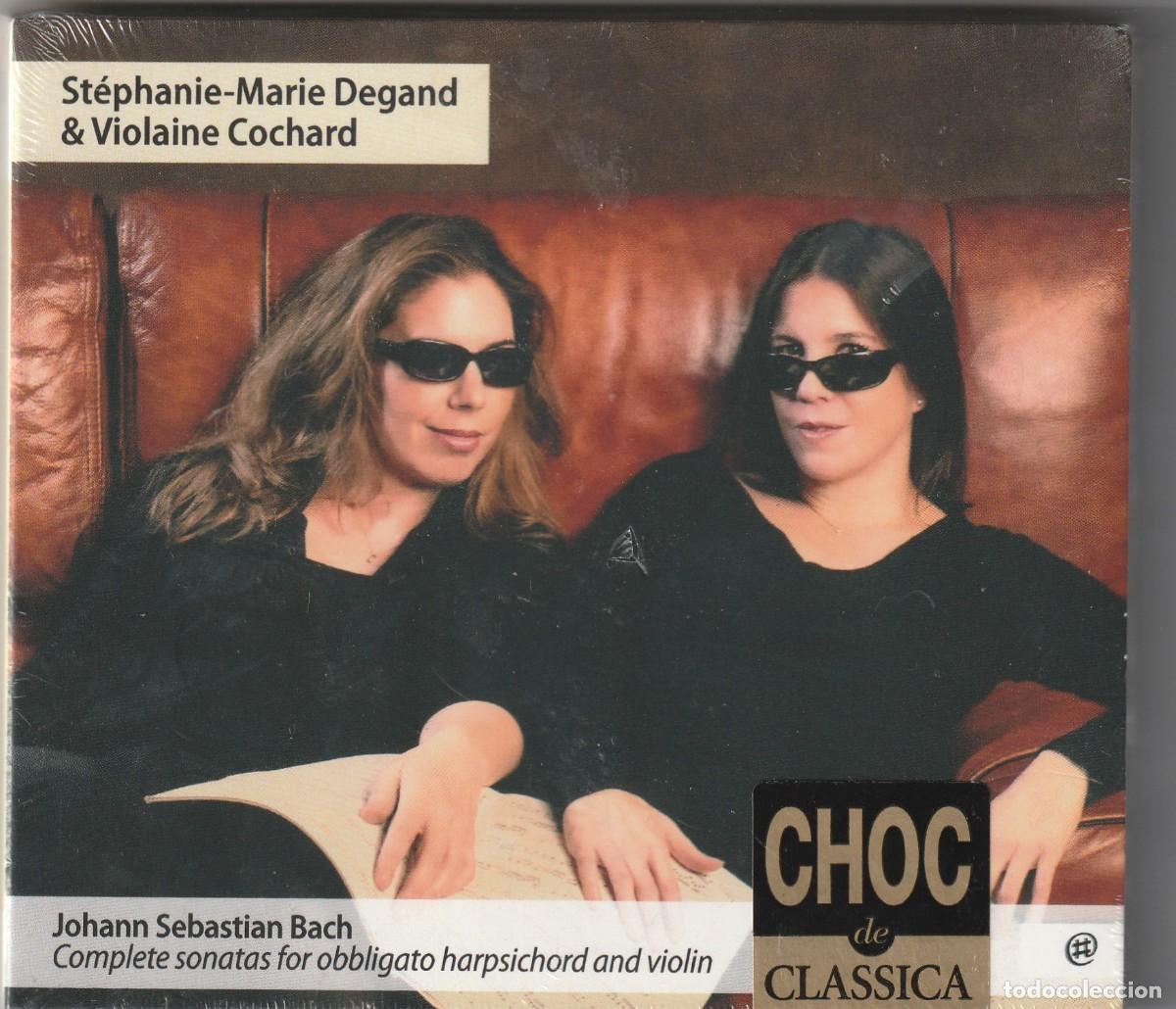 CDs de M&uacute;sica: BACH - COMPLETE SONATAS FOR HARPSICHORD AND VIOLIN (2 X CD NOMADMUSIC 2020) DEGAND &middot; COCHARD
