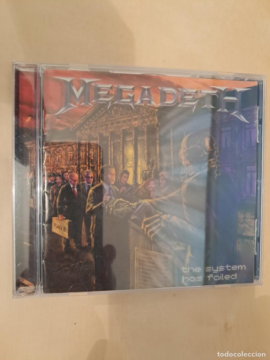 CDs de M&uacute;sica: Megadeth , The System Has Failed , CD 2004 Impecable. Hard Rock , Speed Thrash Metal
