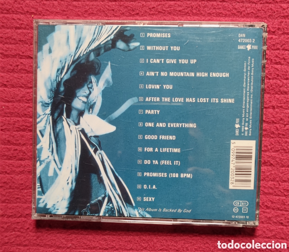 CDs de m&uacute;sica: PAR&Iacute;S RED: Promises. Cd 1992. - Foto 2